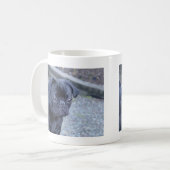 甘く小さい失敗ルーのマグ コーヒーマグカップ (正面左)