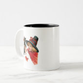 甘く小さい魔法使いのコーヒー・マグ ツートーンマグカップ (正面左)