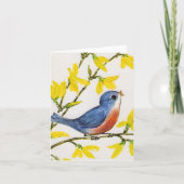 甘く小さい鳥Notecard カード (正面)