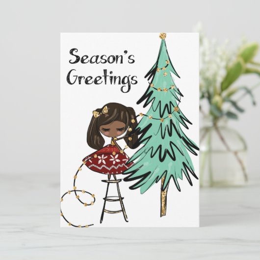 甘く小柄い季節の挨拶 シーズンカード (スタンド正面)