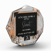 甘く座っているキリン妊娠の発表 フォトブロック (左)