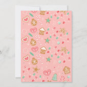 甘く楽しいホリデーのお誘い 招待状 (裏面)