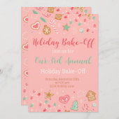 甘く楽しいホリデーのお誘い 招待状 (正面/裏面)