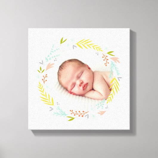 甘く花結んだフォトキャンバスプリント キャンバスプリント (正面)