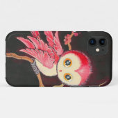 甘く赤いフクロウ Case-Mate iPhoneケース (裏面(横))