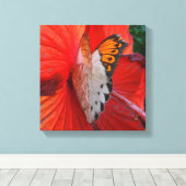 甘く飲み干す キャンバスプリント (インサイチュ (ウッドフロア))