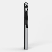 甘く、粋な曲げられたシマウマのプリントの箱 Case-Mate iPhoneケース (裏面/右)