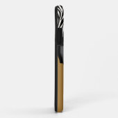 甘く、粋な曲げられたシマウマのプリントの箱 Case-Mate iPhoneケース (裏面/右)