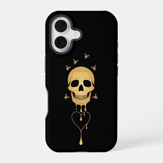 甘さで死ぬ (信じるよね) iPhone 16ケース (裏面)