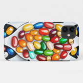 甘さのスペクトル:ジェリービーンズのテクニカラー Case-Mate iPhoneケース (裏面(横))