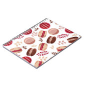 甘さの瞬間：マカロン間の注意 ノートブック (左側)