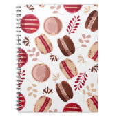 甘さの瞬間：マカロン間の注意 ノートブック (正面)