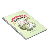 甘さ転がにバニリームロールケーキ喜び ノートブック (右側)