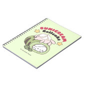 甘さ転がにバニリームロールケーキ喜び ノートブック (左側)