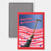 甘しょの民主化磁石を上げる マグネット (正面/裏面)