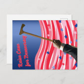 甘しょ民主主義のはがきを作成 ポストカード (正面/裏面)