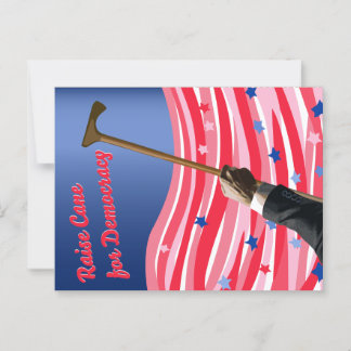 甘しょ民主主義のはがきを作成 ポストカード