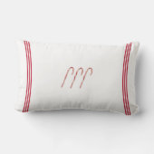 甘しょ花束メリークリスマスファミリーネーム ランバークッション (裏面)