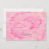 甘すぎるキャンディランド誕生日パーティー 招待状 (裏面)