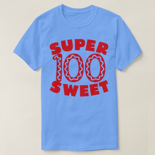 甘すごいい100誕生日アイシング Tシャツ (デザイン正面)