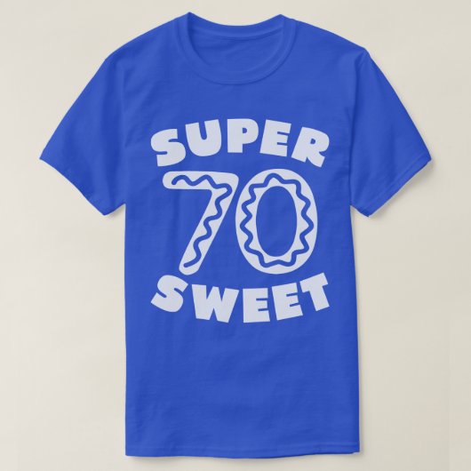 甘すごいい70誕生日アイシング2 Tシャツ (デザイン正面)