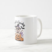 甘と犬不気味のハロウィーン コーヒーマグカップ (正面右)