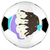 甘みをいっぱいに満たしたカップ サッカーボール (回転)