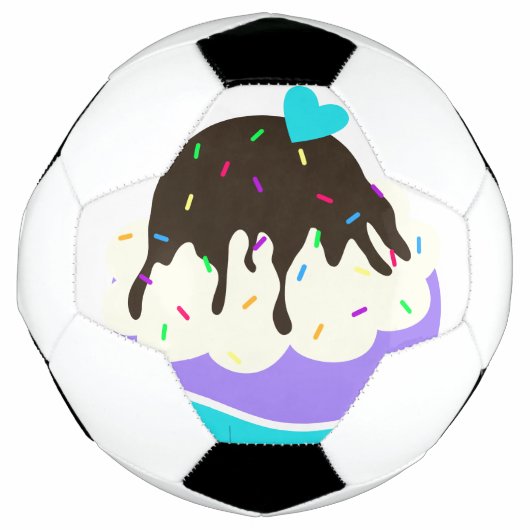 甘みをいっぱいに満たしたカップ サッカーボール (正面)