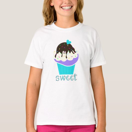 甘みをいっぱいに満たしたカップ Tシャツ (正面)