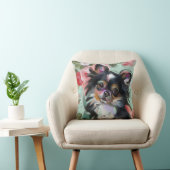 「甘み」チワワ犬の芸術枕 クッション (椅子)