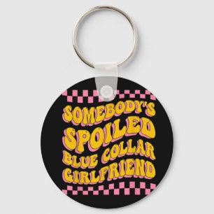 甘やかされたブルーカラーのガールフレンドGroovy Mothersの日 キーホルダー