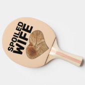 甘やかされた妻の卓球ラケット 卓球ラケット (横)