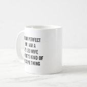 甘やかされた妻は最高 コーヒーマグカップ (正面左)