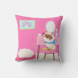 甘やかされた子猫装飾用クッション クッション