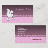 甘やかされた犬の名刺 名刺 (正面/裏面)