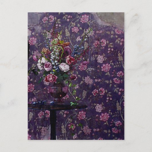 甘やかされた花～はがき ポストカード (正面)