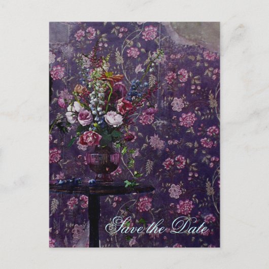 甘やかされた花~はがき/招待状 案内ポストカード (正面)