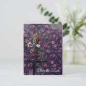 甘やかされた花~はがき/招待状 案内ポストカード (スタンド正面)