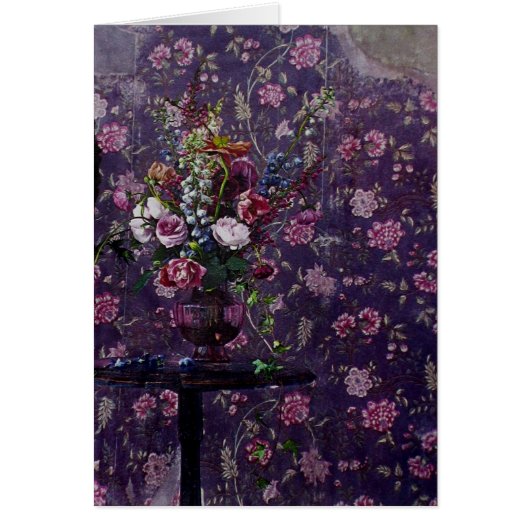 甘やかされた花～カード (正面)