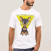 甘やかされてるって？知ったことか！ Tシャツ (正面)