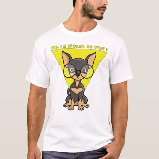 甘やかされてるって?知ったことか! Tシャツ (正面)