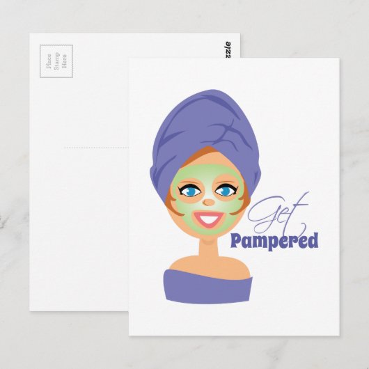 甘やかされる ポストカード (正面/裏面)