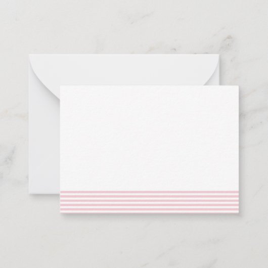 甘エレガントいエンドウの花 – ありがパーソナライズされたとう ノートカード (裏面)