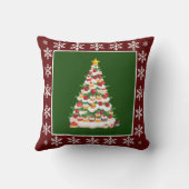 甘エレガントいスタイリッシュおいしいクリスマスツリー クッション (裏面)