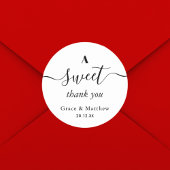 甘エレガントい感謝結婚式の引き出物 ラウンドシール