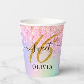 甘エレガントい16杯16紙 紙コップ (裏面)