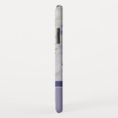 甘エレガントモダン豆モノグラム名 Case-Mate iPhoneケース (裏面/右)