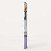 甘エレガントモダン豆モノグラム名 Case-Mate iPhoneケース (裏面/左)