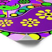 甘カラフルい16誕生日パーティーウォールデコール ポスター (角)