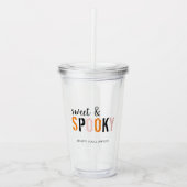 甘カラフルく不気味 |ハッピーハローウィン アクリルタンブラー (正面)